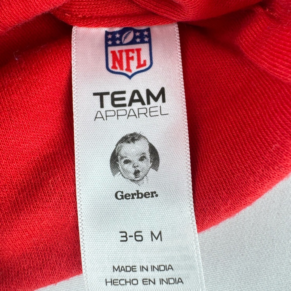 Licensed NFL Kansas City Chiefs Baby Beanie by Gerber - Picture 4 of 5